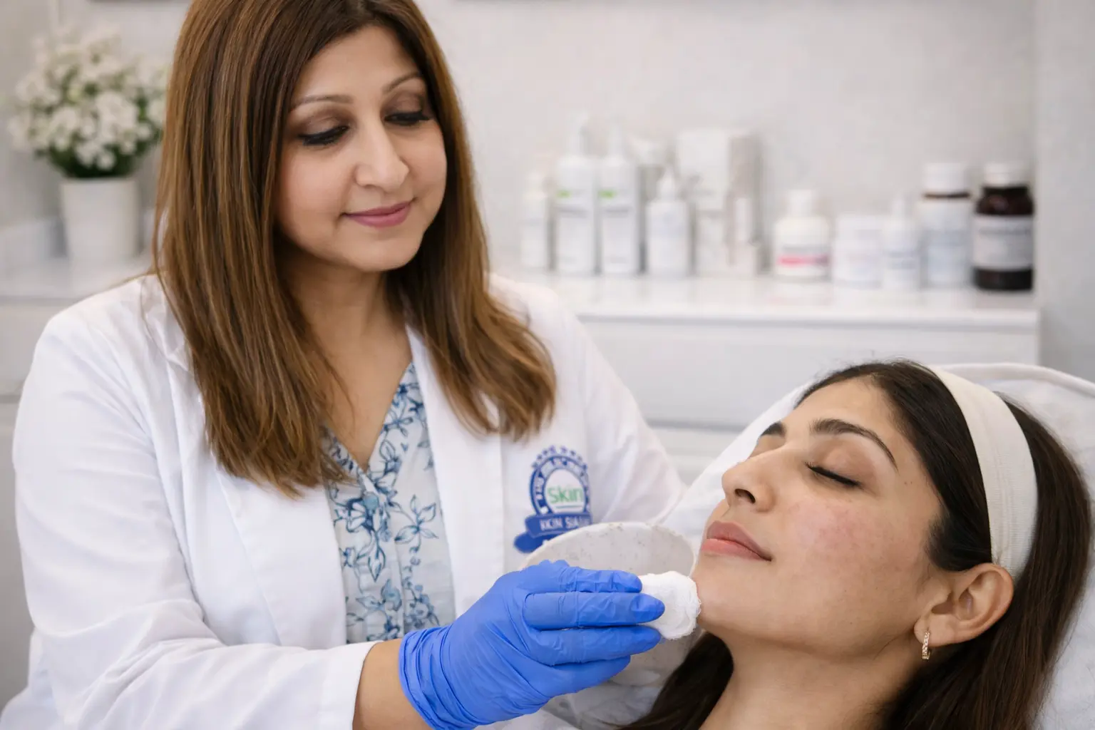 Chemical peel Karachi treatment at Skin Studio by Dr Hina Sohail