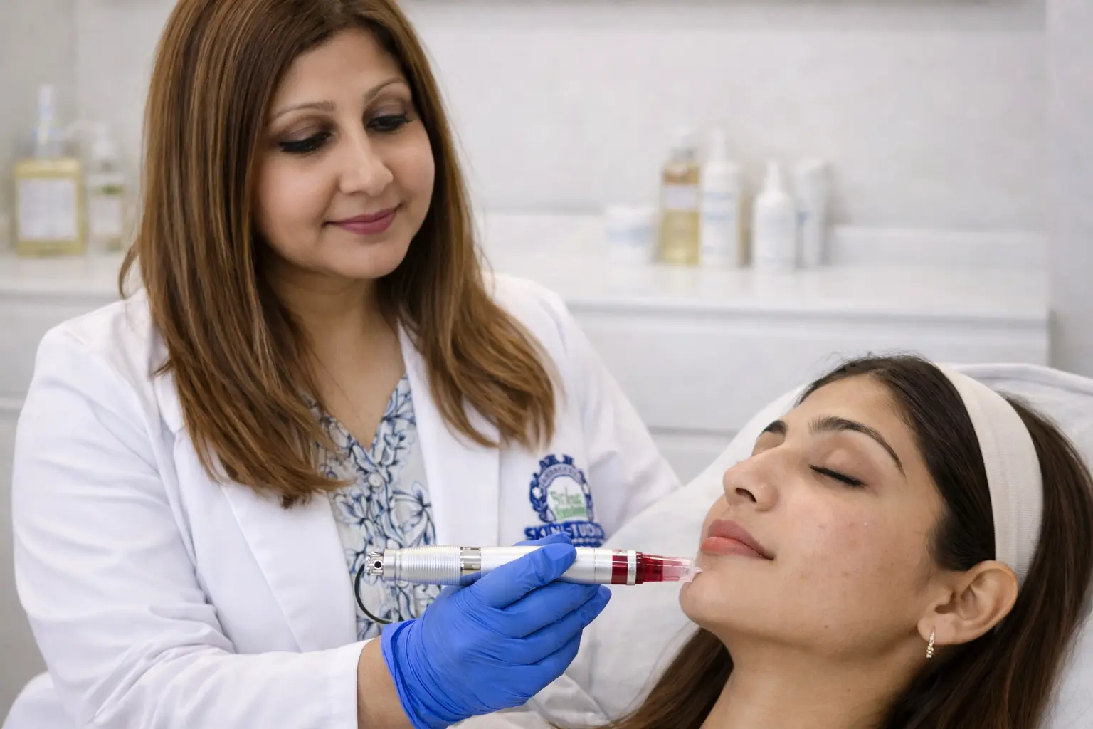 PRP microneedling Karachi treatment at Skin Studio by Dr Hina Sohail